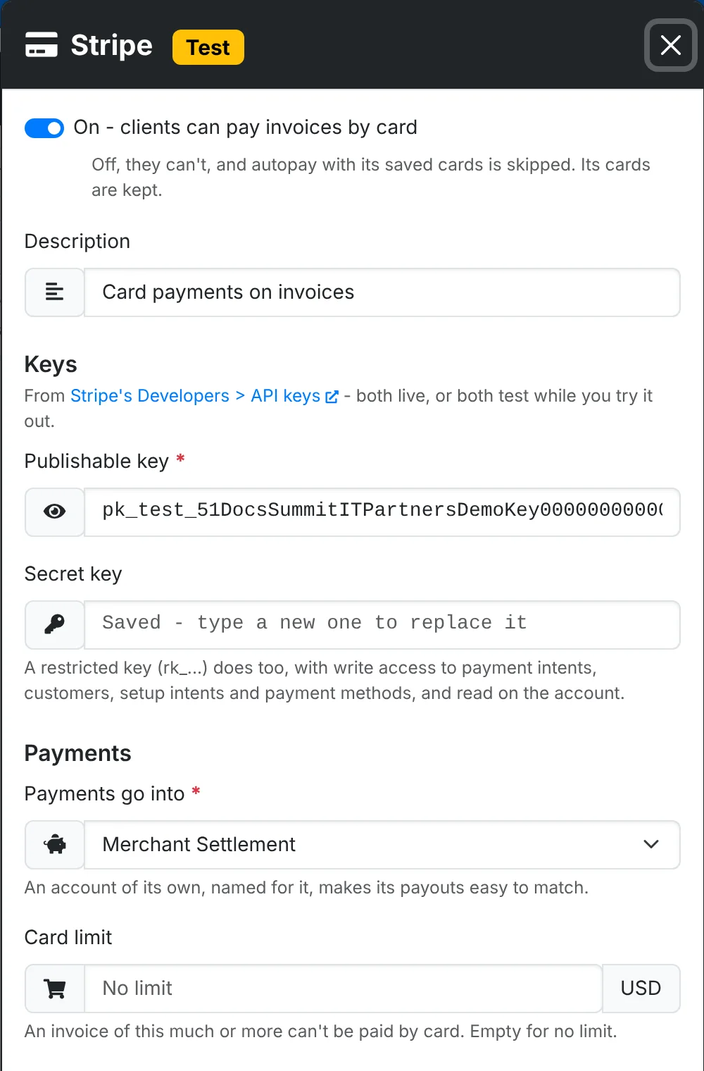 Adding Stripe as a payment provider